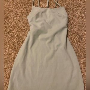 Teal homecoming dress